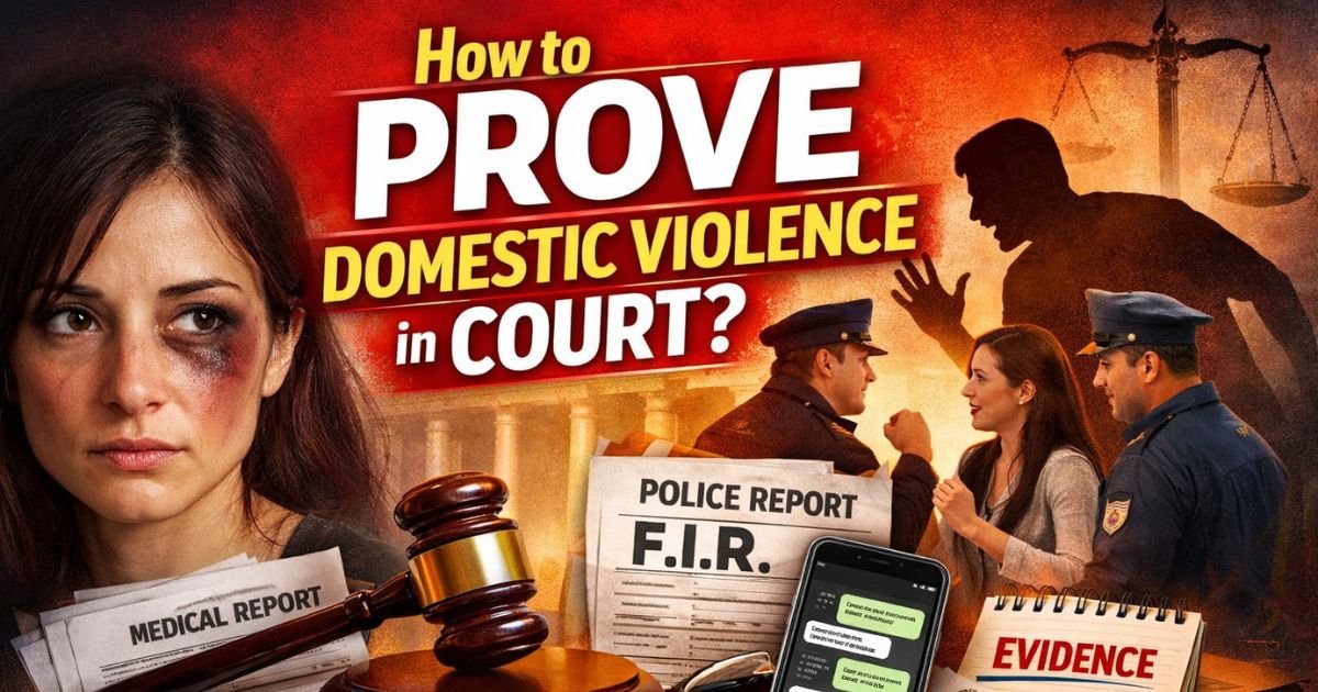 What Evidence Is Needed to Prove Domestic Violence in Court?